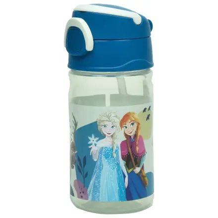 Disney Frozen Together plastična steklenička s slamico z obešalnikom 350 ml fotografija izdelka