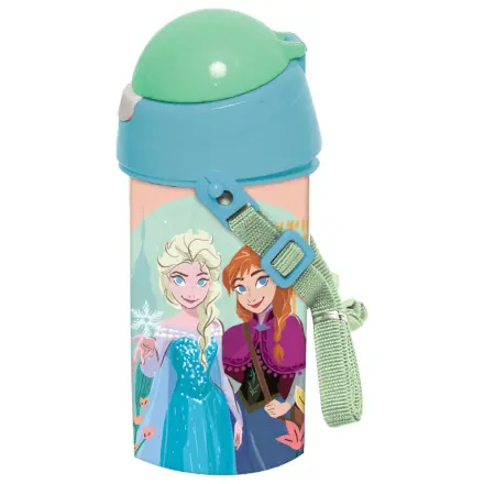 Disney Frozen Together plastična steklenička s slamico z vrvico 500 ml fotografija izdelka