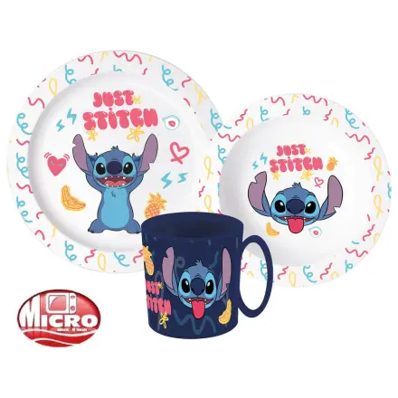 Disney Lilo & Stitch Palms Set za večerjo, mikro plastični set s skodelico fotografija izdelka