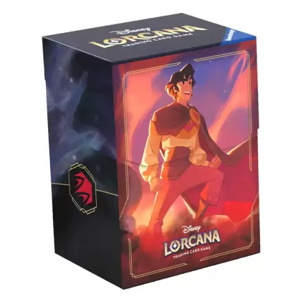 Disney Lorcana TCG Škatla za shranjevanje kart Aladdin fotografija izdelka