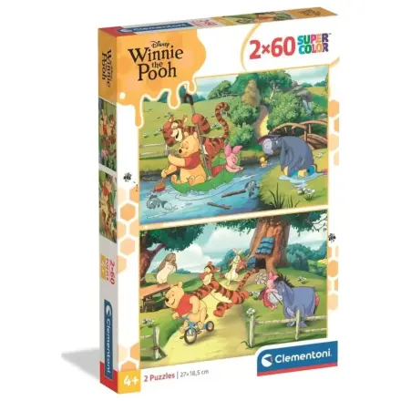 Disney Winnie the Pooh Funny Day 2x60 kosov uganke fotografija izdelka
