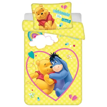 Disney Winnie the Pooh Smile otroška prevleka za odejo fotografija izdelka