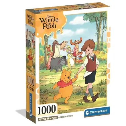 Disney Winnie the Pooh Stroll 1000-delna Kompaktna sestavljanka fotografija izdelka
