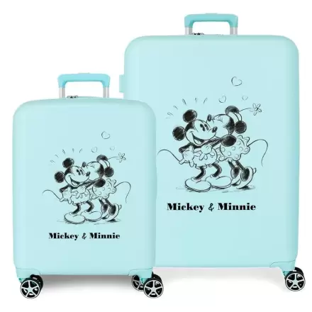 Disney Mickey & Minnie Kisses ABS pack 2 trolley kovčka termékfotója