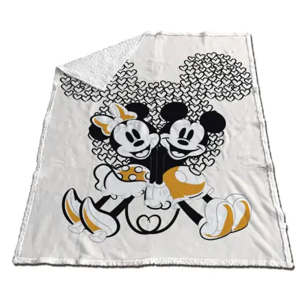 Disney Mickey & Minnie koralna sherpa odeja fotografija izdelka