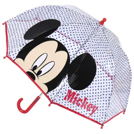 Disney Mickey Modre Pike Otroški Prozoren Dežnik fotografija izdelka