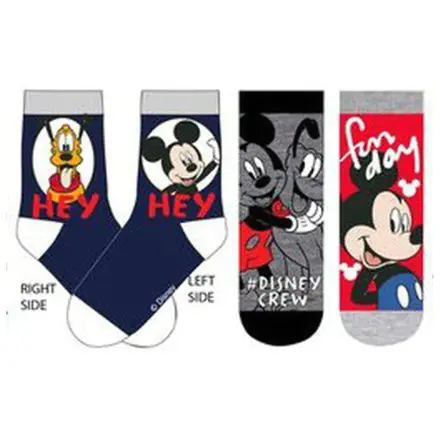 Disney Mickey Crew Otroške Nogavice 31/34 fotografija izdelka