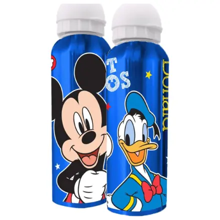 Disney Mickey Mouse, Donald Duck Aluminijasta steklenica za vodo s pitnim nastavkom 500 ml fotografija izdelka