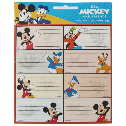 Disney Mickey Fun nalepke za zvezek 16 kosov fotografija izdelka
