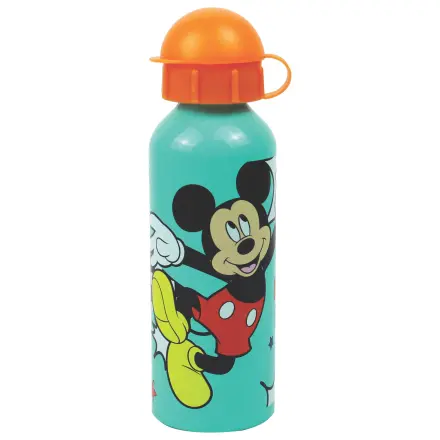 Disney Mickey Fun Times aluminijasta steklenička s pokrovčkom za pitje 520 ml fotografija izdelka