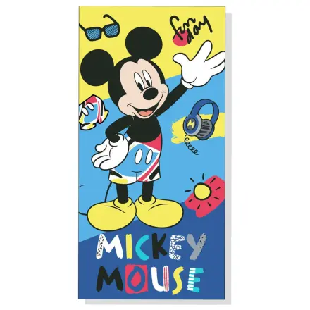 Disney Mickey brisača za plažo iz mikrovlaken fotografija izdelka