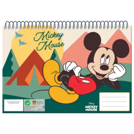 Disney Mickey Nature A/4 spiralni skicirni blok, 30 listov fotografija izdelka