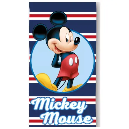Disney Mickey Navy Stripe Brisača 70x140cm fotografija izdelka