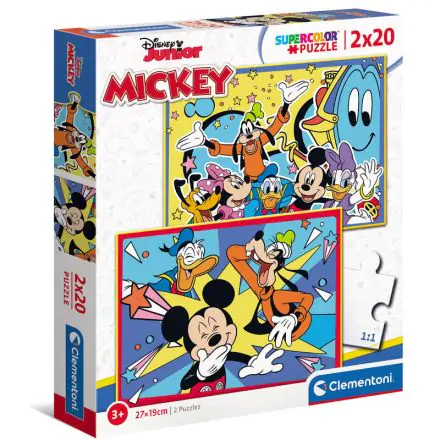 Disney Mickey sestavljanka 2x20 kosov termékfotója