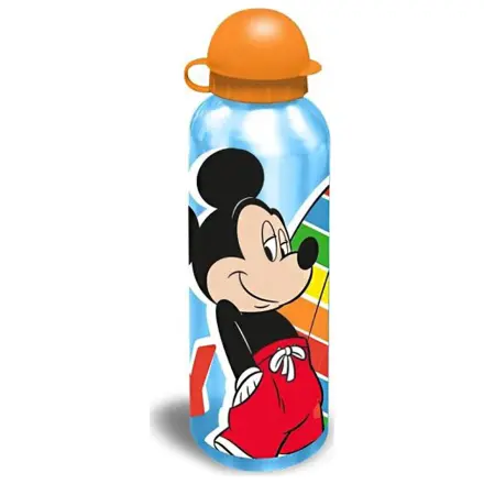 Disney Mickey Rainbow aluminijasta steklenica za vodo s pokrovčkom za pitje 500 ml fotografija izdelka