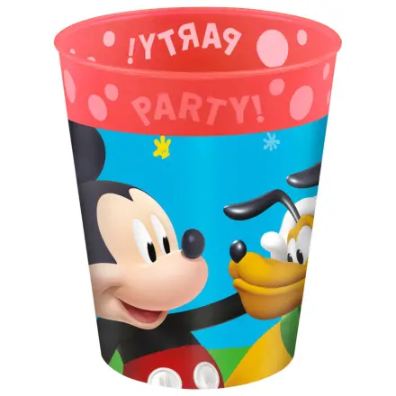 Disney Mickey Rock the House micro premium plastični komplet skodelic 4 kos 250 ml fotografija izdelka