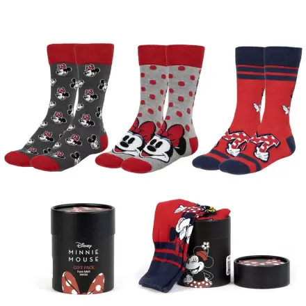 Disney Minnie pack 3 odrasle nogavice fotografija izdelka