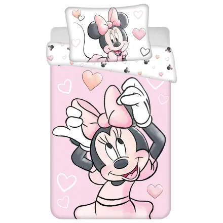 Disney Minnie Blush Pink otroška, malčka prevleka za odejo fotografija izdelka