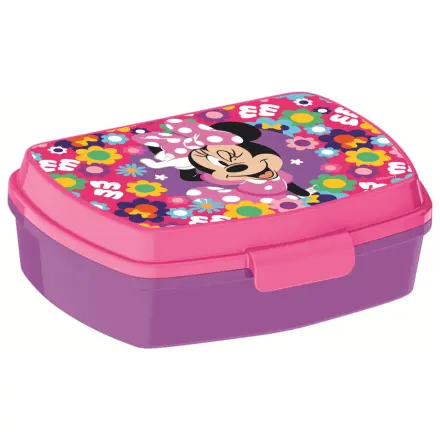 Disney Minnie Bold Florals Funny Plastic škatla za sendviče fotografija izdelka