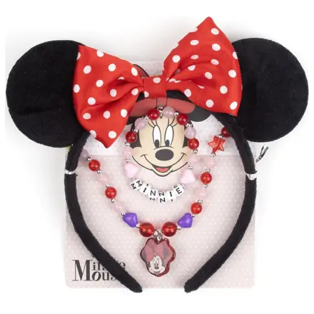 Disney Minnie Charm nakit in set naglavnih trakov fotografija izdelka