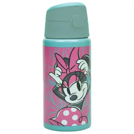 Disney Minnie steklenička za vodo iz vlečenega aluminija s slamico in obešalnikom, 500 ml fotografija izdelka
