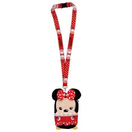 Disney Deluxe vrvica za vrat z držalom za kartico Minnie Mouse Ver. Red fotografija izdelka