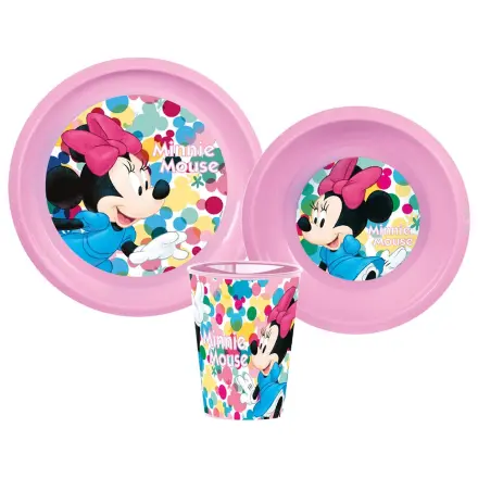 Disney Minnie Feel Good Set namizne posode, plastični set fotografija izdelka