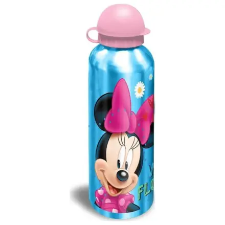 Disney Minnie Flower aluminijasta steklenička za pitje s pokrovčkom za otroke 500 ml fotografija izdelka