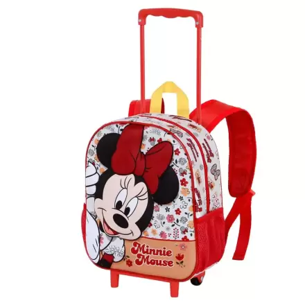 Disney Minnie Flowered 3D trolley 34 cm termékfotója