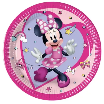 Disney Minnie Junior papirnati krožniki 8 kos 20 cm FSC fotografija izdelka