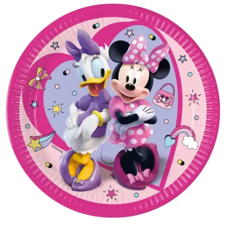 Disney Minnie Junior papirnati krožniki 8 kos 23 cm FSC fotografija izdelka