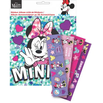 Disney Minnie album za nalepke s 50 nalepkami fotografija izdelka