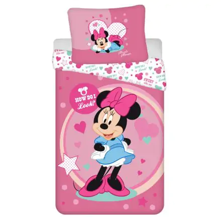 Disney Minnie Microfiber Prevleka za odejo 140x200cm, 70x90cm fotografija izdelka