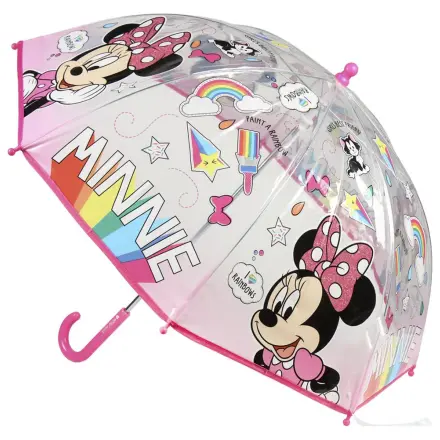 Disney Minnie Paint Otroški transparentni dežnik Ø71 cm fotografija izdelka
