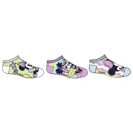 Disney Minnie Seaside Wave otroške tajne nogavice 23/26 fotografija izdelka