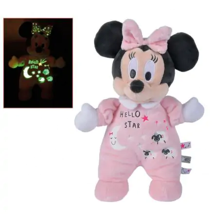 Disney Minnie Soft Svetleča v temi plišasta igrača 25cm fotografija izdelka
