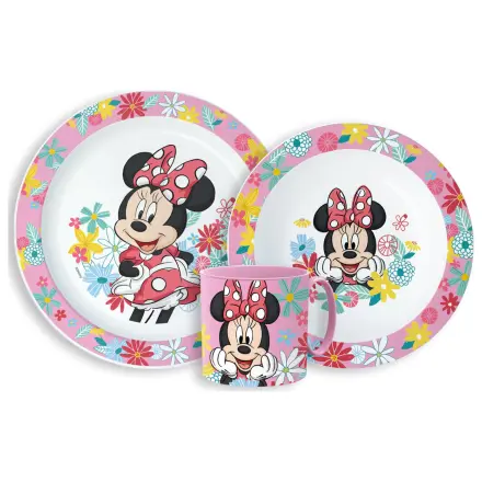Disney Minnie Spring set posode za večerjo, mikroplastični set s skodelico 265 ml fotografija izdelka