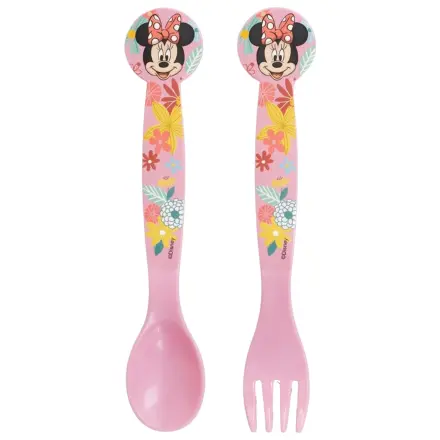 Disney Minnie pomladni plastični pribor set - 2 kosa fotografija izdelka
