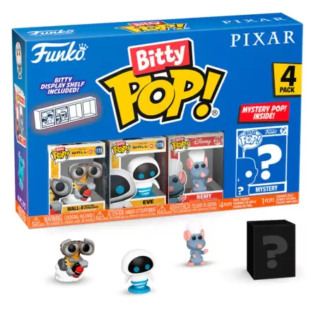 Disney Pixar Bitty Funko POP! Vinilna figura, 4-pack Wall-E termékfotója