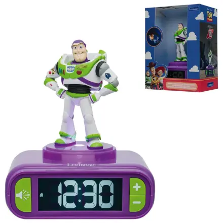 Disney Pixar Toy Story Buzz Lightyear 3D nočna lučka digitalna budilka fotografija izdelka