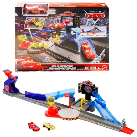 Disney Pixar Avtomobili Piston Cup Stunting Speedway komplet igralnih setov fotografija izdelka