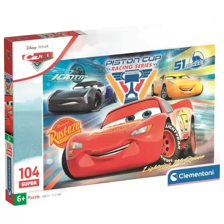 Disney Pixar Cars super puzzle 104 kosov fotografija izdelka