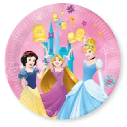 Disney Princess Live your Story, Disney Princess papirnati krožniki 8 kosov 23 cm FSC fotografija izdelka
