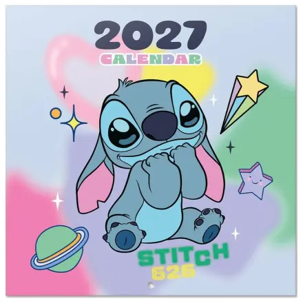 Disney Stitch 2027 stenski koledar 30 x 30 cm fotografija izdelka