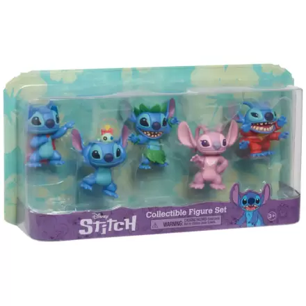 Disney Stitch paket 5 figuric 7 cm termékfotója