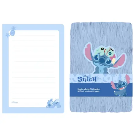 Disney Stitch A5 plišasti zvezek fotografija izdelka