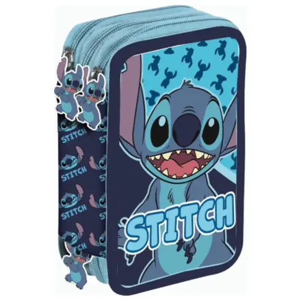 Disney Stitch Abstract trojni etui za svinčnike fotografija izdelka