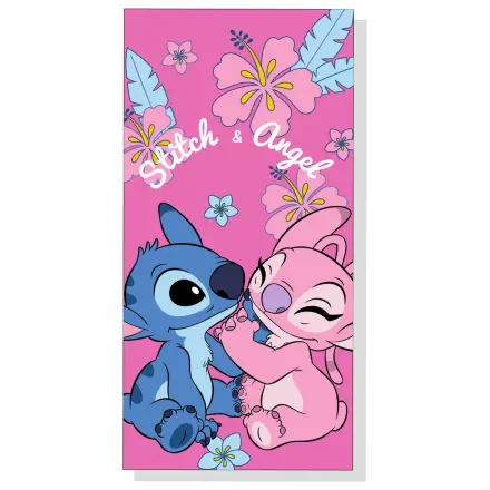 Disney Stitch & Angel brisača za plažo iz mikrovlaken fotografija izdelka