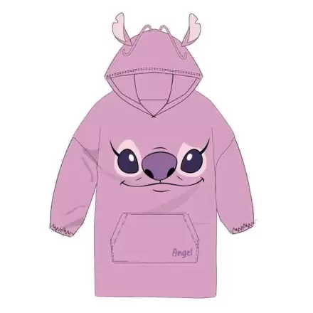 Disney Stitch Angel prevelik plašč puloverja s kapuco za otroke koralne barve fotografija izdelka