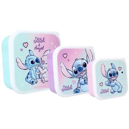 Disney Stitch Bon Appetit! Škatla za prigrizke (3v1) termékfotója